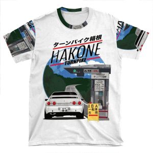Hakone Nissan Skyline R32 Gtr AOP T-shirt Tee