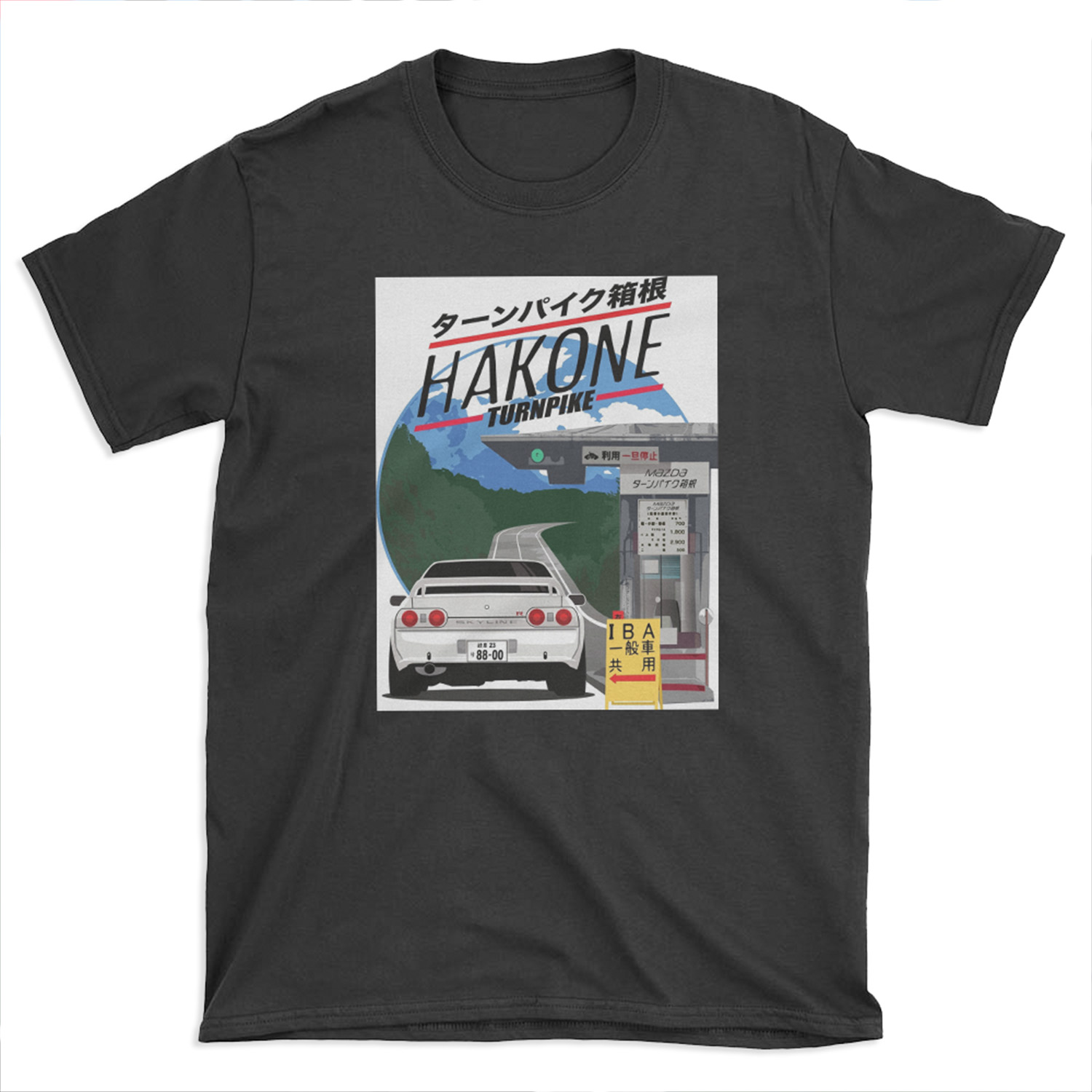 Hakone NISSAN Skyline R32 GTR T-shirt Tee