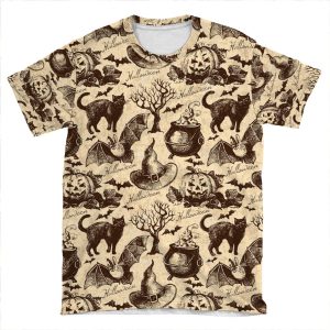 Halloween AOP T-shirt Tee