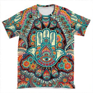 Hamsa Hand AOP T-shirt Tee
