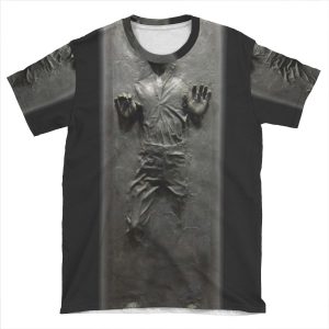 Han Solo Frozen In Carbonite AOP T-shirt Tee