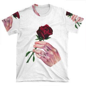 Hand & Rose AOP T-shirt Tee