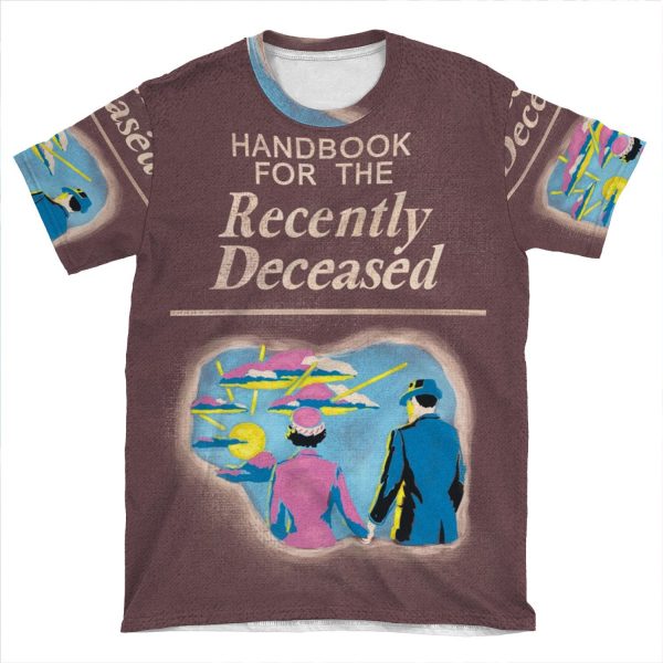 Handbook For The Recently Deceased 3 AOP T-shirt Tee