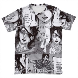 Hange Zoe, Attack On Titan AOP T-shirt Tee