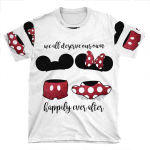 Happily Ever After AOP T-shirt Tee