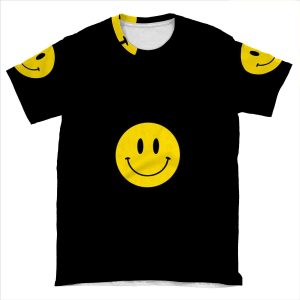 Happy Face | Smiley | 2 | AOP T-shirt Tee