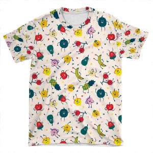 Happy Fruits AOP T-shirt Tee