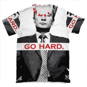 Hard Like Vladmir Putin AOP T-shirt Tee