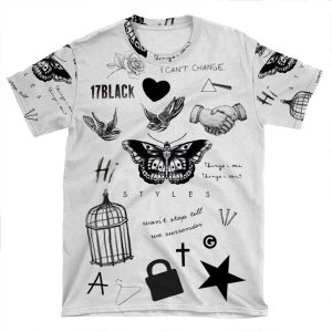 Harry's Tattoos AOP T-shirt Tee