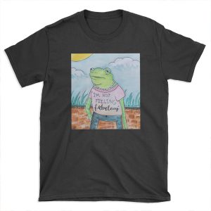 Harry Styles "I'm not feeling fabulous" Frog T-shirt Tee