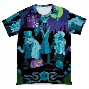 Haunted Mansion 2 AOP T-shirt Tee
