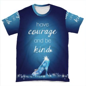 Have Courage AOP T-shirt Tee