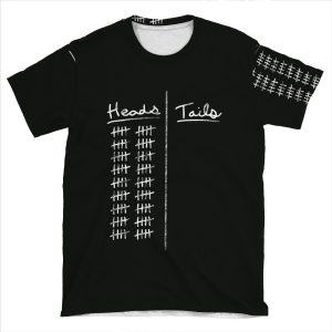 Heads... AOP T-shirt Tee