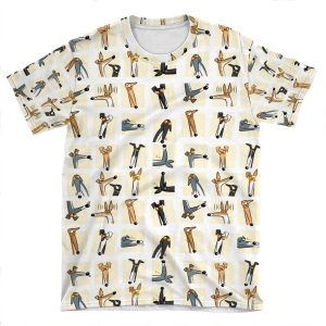 Heads Up: Cream AOP T-shirt Tee