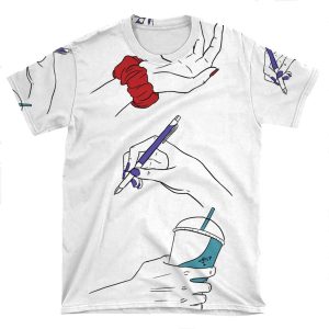 Heathers In Hands AOP T-shirt Tee