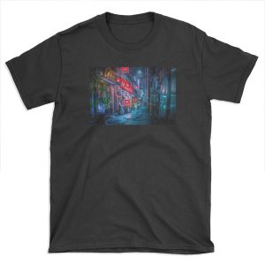 Heavy Rain Over Neo Tokyo T-shirt Tee