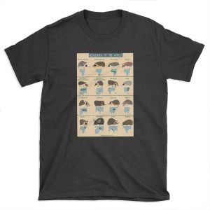 Hedgehogs of the World T-shirt Tee