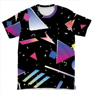 Hello Memphis (Black) AOP T-shirt Tee