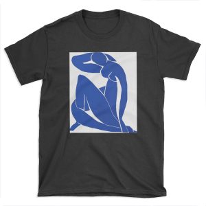 Henri Matisse - Blue Nude 1952 - Original Artwork Reproduction T-shirt Tee