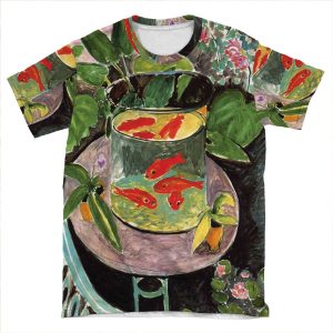 Henri Matisse Goldfish 1911, Goldfishes Artwork, Men, Women, Youth AOP T-shirt Tee