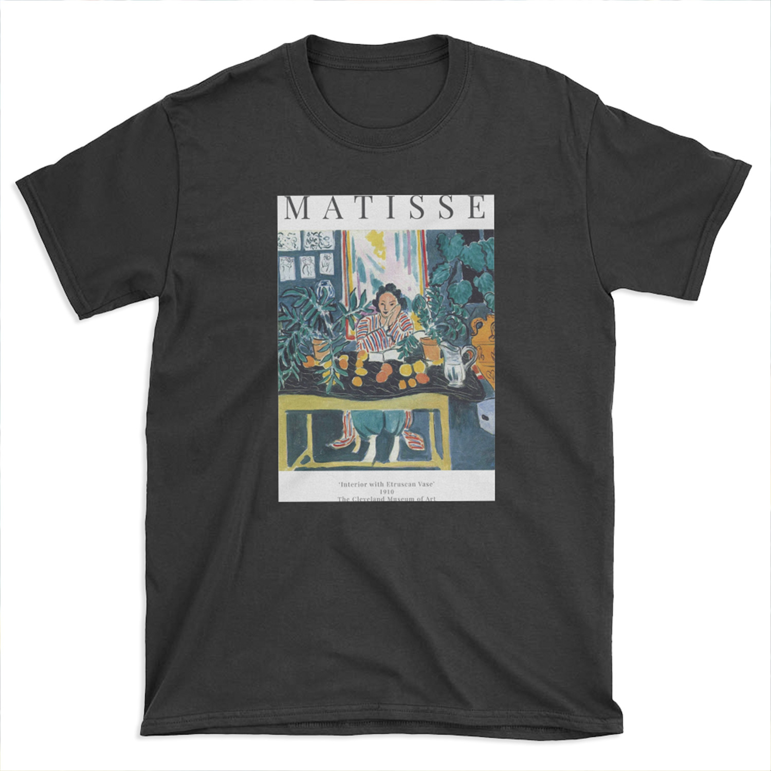 Henri Matisse - Interior with Etruscan Vase - Exhibition T-shirt Tee