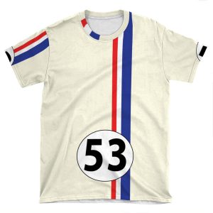 Herbie, Number 53 AOP T-shirt Tee