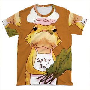 Here Comes A Spicy Boy AOP T-shirt Tee