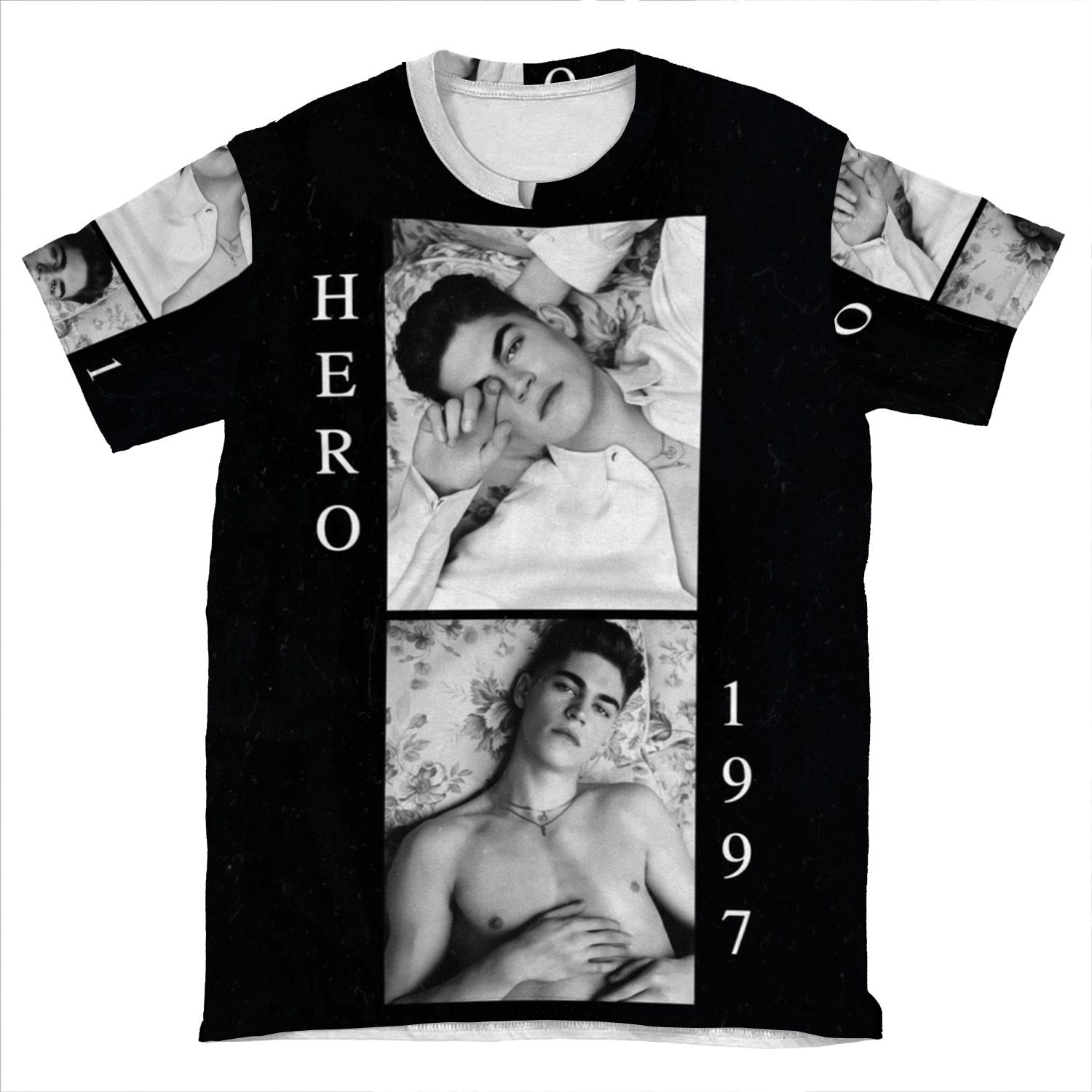 Hero Fiennes Tiffin AOP T-shirt Tee