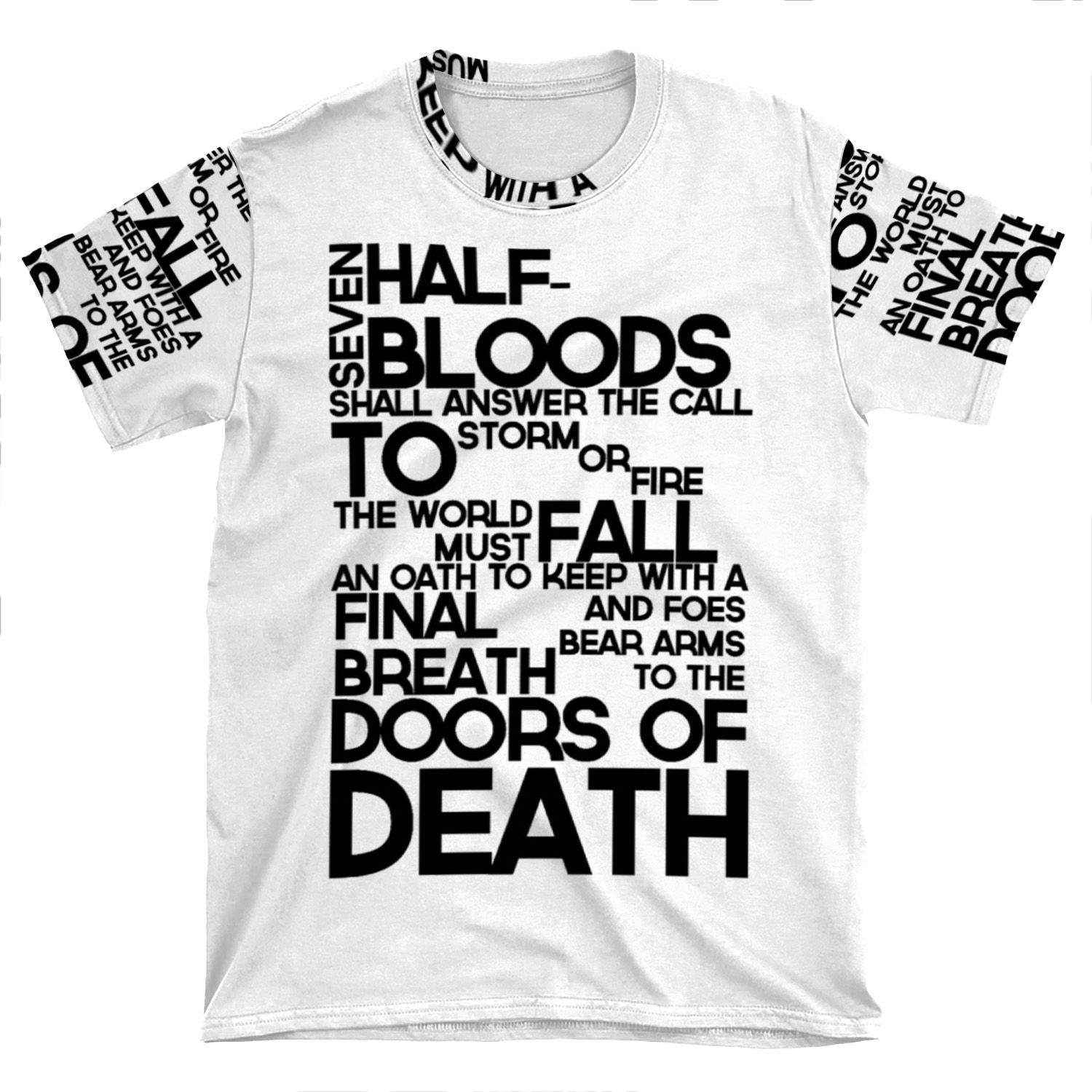 Heroes Of Olympus Prophecy AOP T-shirt Tee