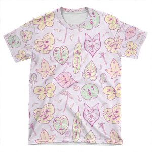 Hestu's Friends (Pastel Purple Ver.) AOP T-shirt Tee