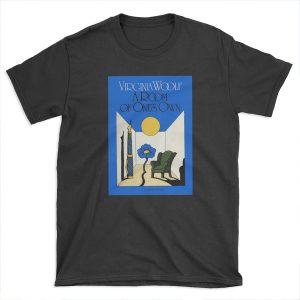 HIGH RESOLUTION A Room of One's Own Virginia Woolf Vintage Book Cover T-shirt Tee