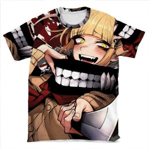 Himiko Toga - Blood & Checkers AOP T-shirt Tee