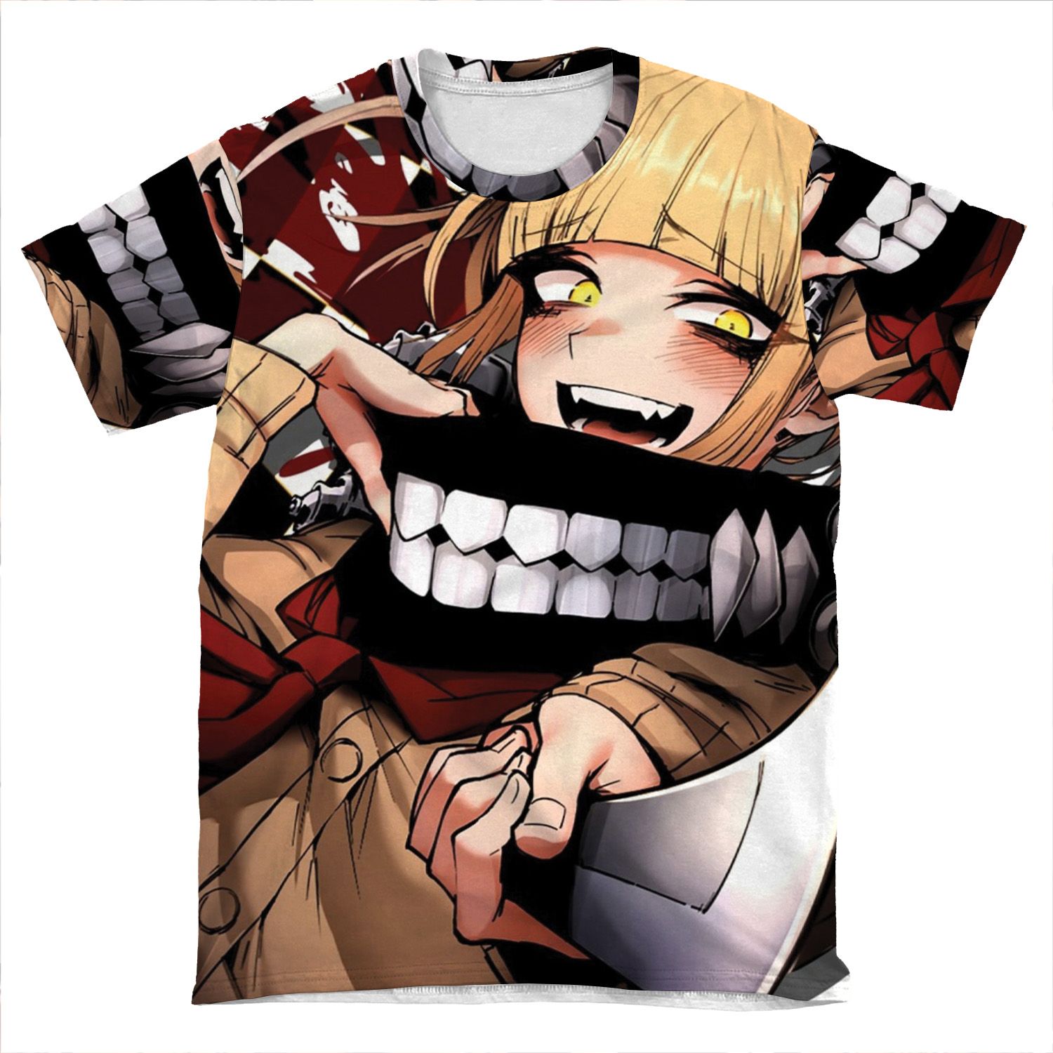 Himiko Toga - Blood & Checkers AOP T-shirt Tee
