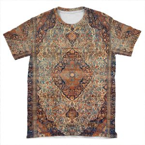 Hipster Vintage Persian Rug AOP T-shirt Tee