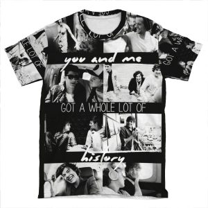 History One Direction Collage AOP T-shirt Tee