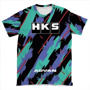 Hks Advan Jdm AOP T-shirt Tee