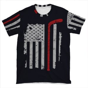 Hockey Flag AOP T-shirt Tee