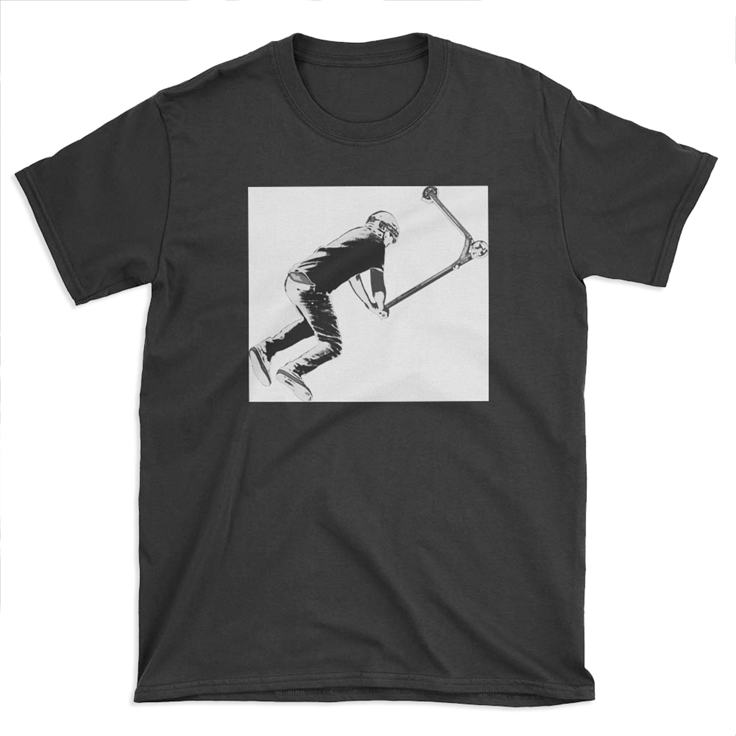 Holding On! - Stunt Scooter Move T-shirt Tee