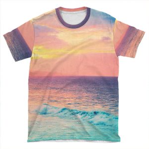 Hookipa Surf Sunset AOP T-shirt Tee
