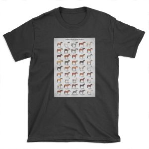 Horse Breeds Of The World T-shirt Tee