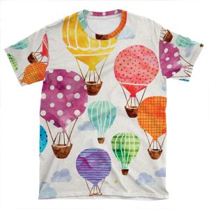 Hot Air Balloon AOP T-shirt Tee