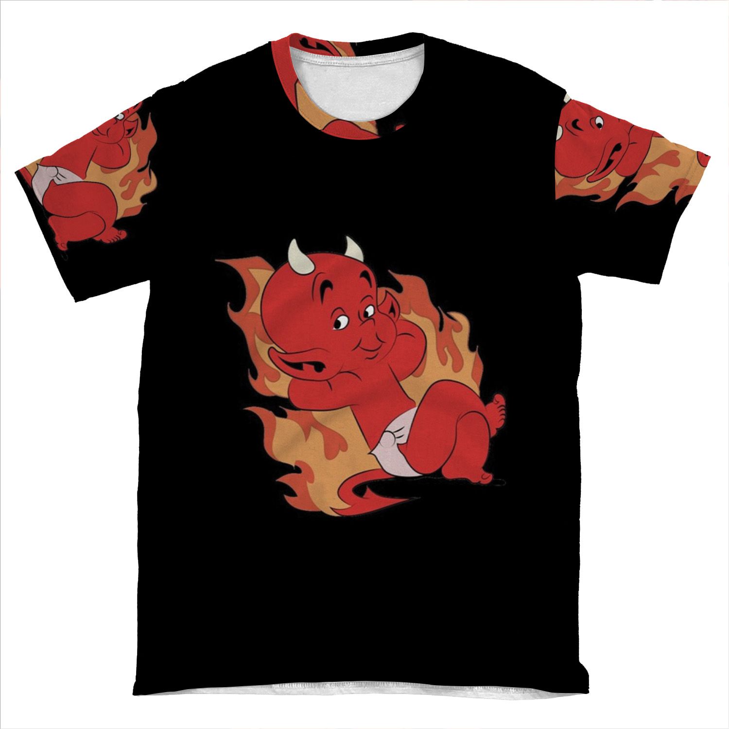 Hot Stuff The Little Devil AOP T-shirt Tee