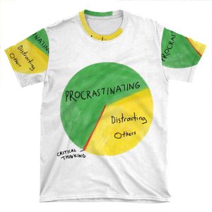 How Michael Spends His Time AOP T-shirt Tee