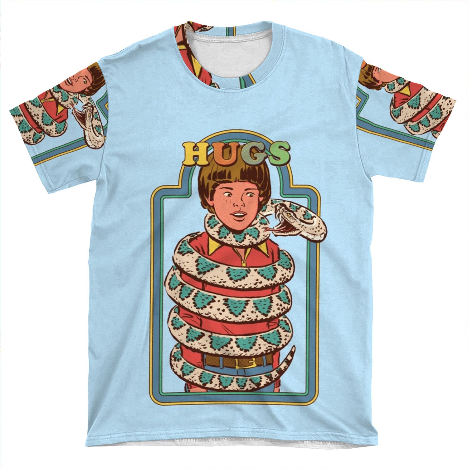 Hugsss AOP T-shirt Tee