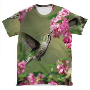 Hummingbird AOP T-shirt Tee
