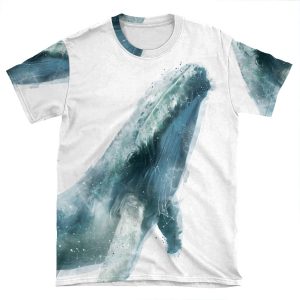 Humpback Whale AOP T-shirt Tee