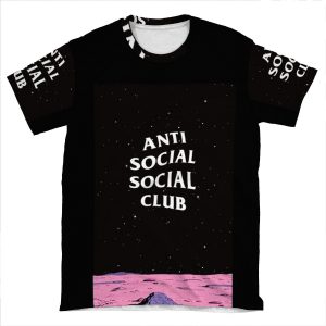 Hypebeast Anti Socal Socal Club *Cheap Price* AOP T-shirt Tee