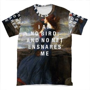 I Am No Bird AOP T-shirt Tee