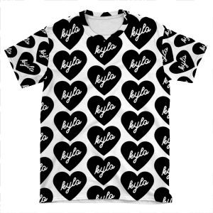 I Love Kylo AOP T-shirt Tee