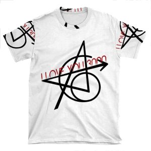 I Love You 3000 AOP T-shirt Tee